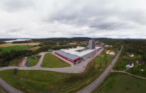 Setras träindustricenter i Långshyttan, Dalarna.